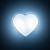 HEART BLUE Lampa sufitowa 2 5924 TK Lighting Biały Niebieski, Biały