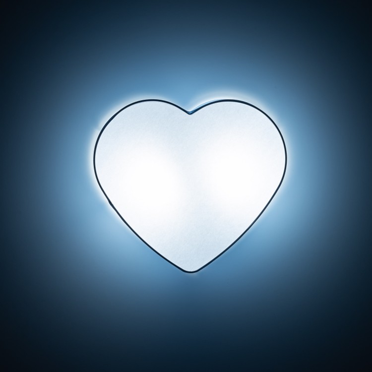 HEART BLUE Lampa sufitowa 2 5924 TK Lighting Biały Niebieski, Biały