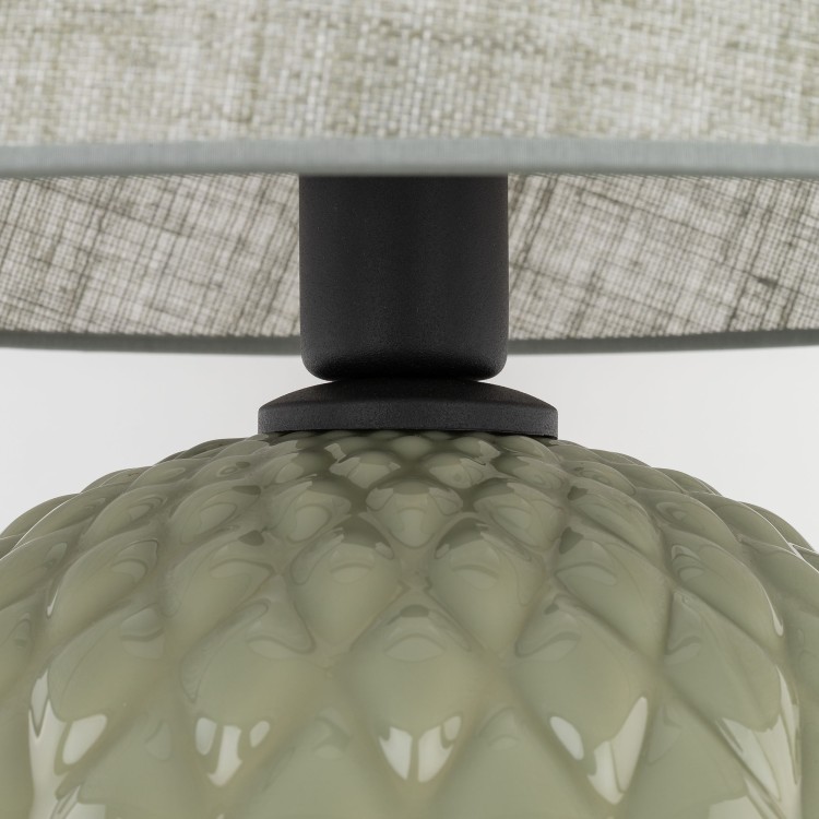 SANTANA OLIVE Lampka nocna 1 5903 TK Lighting Zielony, Złoty Miętowy