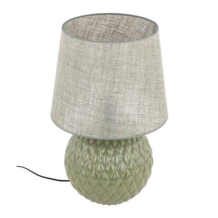 SANTANA OLIVE Lampka nocna 1 5903 TK Lighting Zielony, Złoty Miętowy