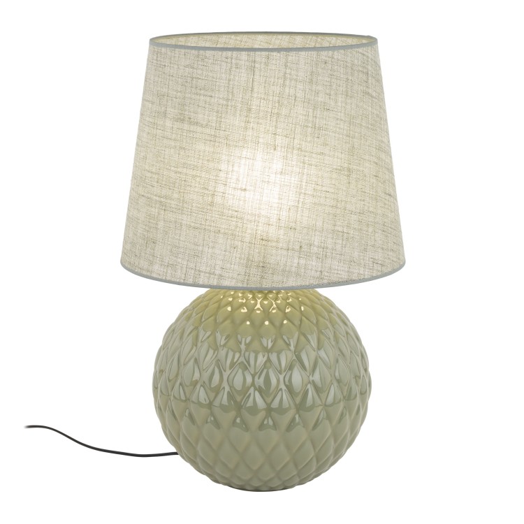 SANTANA OLIVE Lampka nocna 1 5903 TK Lighting Zielony, Złoty Miętowy
