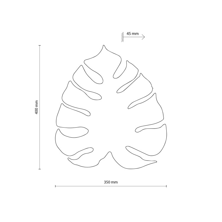 MONSTERA BEIGE Kinkiet 3XG9 5946 TK Lighting Beżowy