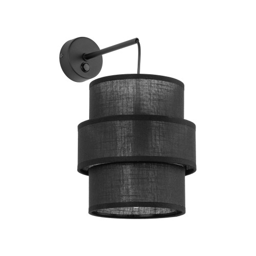 CALISTO BLACK Kinkiet 1 5955 TK Lighting Czarny Czarny