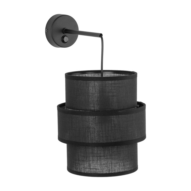 CALISTO BLACK Kinkiet 1 5955 TK Lighting Czarny Czarny