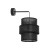 CALISTO BLACK Kinkiet 1 5955 TK Lighting Czarny Czarny