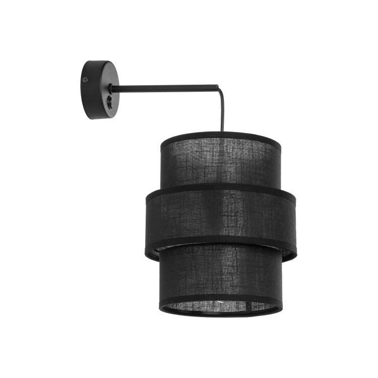CALISTO BLACK Kinkiet 1 5955 TK Lighting Czarny Czarny