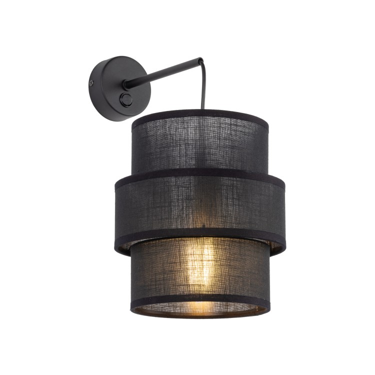 CALISTO BLACK Kinkiet 1 5955 TK Lighting Czarny Czarny