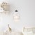 CALISTO WHITE Kinkiet 1 5956 TK Lighting Czarny Biały
