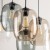 ELIO MIX Lampa wisząca 6 5974 TK Lighting Czarny Transparentny, Topaz, Grafitowy