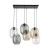 ELIO MIX Lampa wisząca 6 5974 TK Lighting Czarny Transparentny, Topaz, Grafitowy