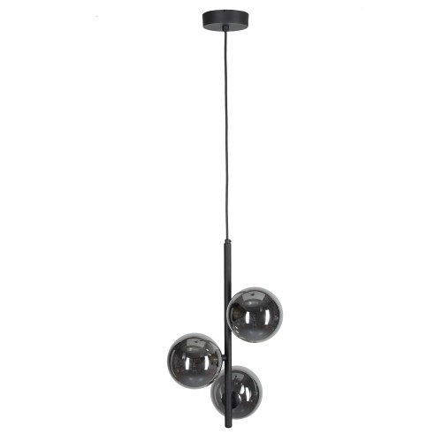 ESTERA BLACK Lampa wisząca 3 5767 TK Lighting Czarny Grafitowy