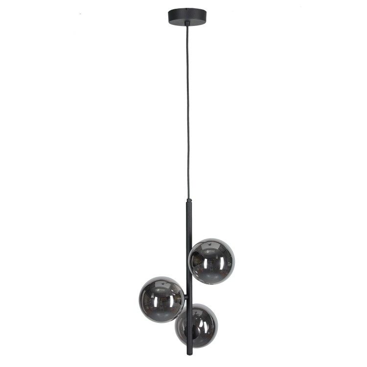 ESTERA BLACK Lampa wisząca 3 5767 TK Lighting Czarny Grafitowy