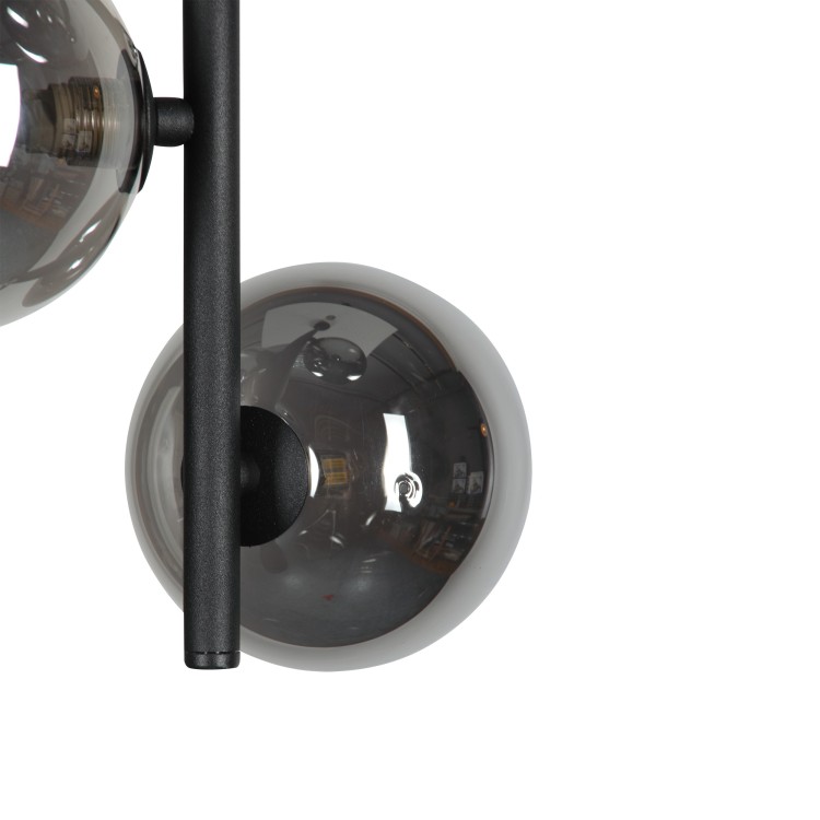 ESTERA BLACK Lampa wisząca 3 5767 TK Lighting Czarny Grafitowy