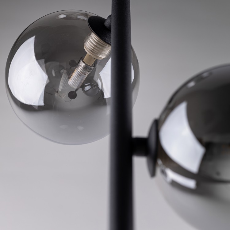 ESTERA BLACK Lampa wisząca 3 5767 TK Lighting Czarny Grafitowy
