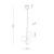 ESTERA BLACK Lampa wisząca 3 5767 TK Lighting Czarny Grafitowy