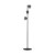 ESTERA BLACK Lampa podłogowa 3 5717 TK Lighting Czarny Grafitowy