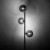 ESTERA BLACK Lampa podłogowa 3 5717 TK Lighting Czarny Grafitowy
