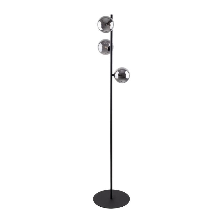 ESTERA BLACK Lampa podłogowa 3 5717 TK Lighting Czarny Grafitowy