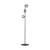 ESTERA BLACK Lampa podłogowa 3 5717 TK Lighting Czarny Grafitowy