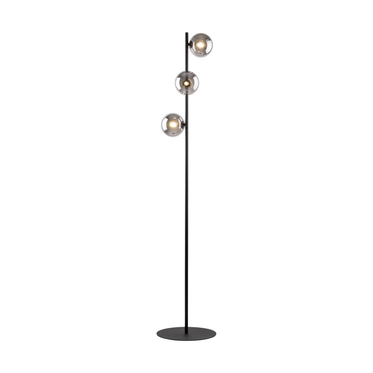 ESTERA BLACK Lampa podłogowa 3 5717 TK Lighting Czarny Grafitowy