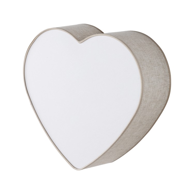 HEART LEN Lampa sufitowa 2 757 TK Lighting Biały Beżowy