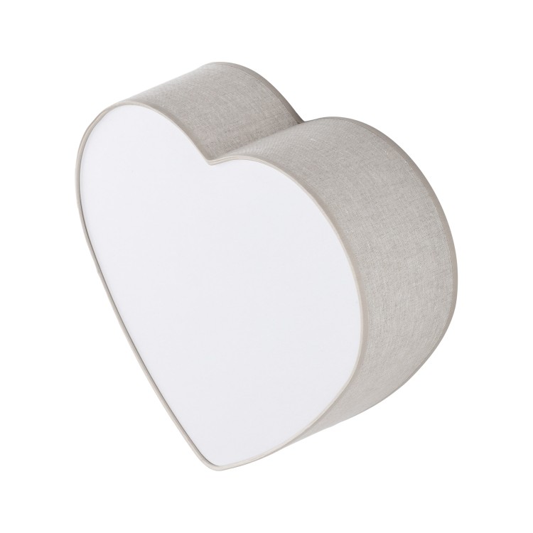 HEART LEN Lampa sufitowa 2 757 TK Lighting Biały Beżowy