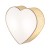 HEART LEN Lampa sufitowa 2 757 TK Lighting Biały Beżowy