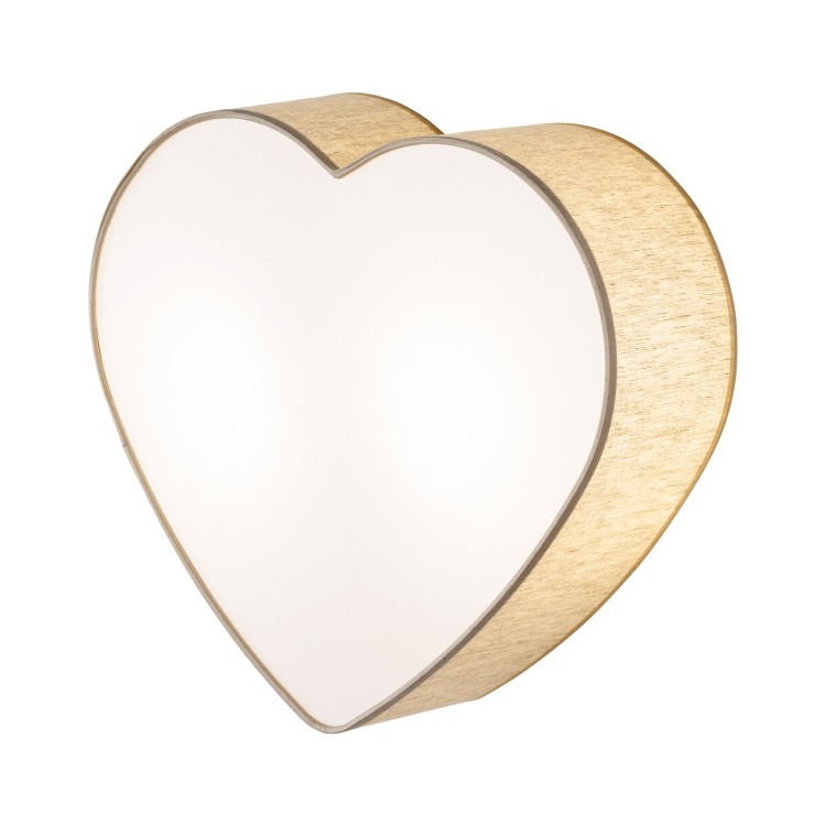 HEART LEN Lampa sufitowa 2 757 TK Lighting Biały Beżowy