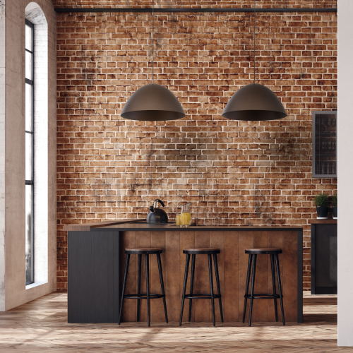 FARO BROWN Lampa wisząca 1 500 4509 TK Lighting Brązowy Brązowy