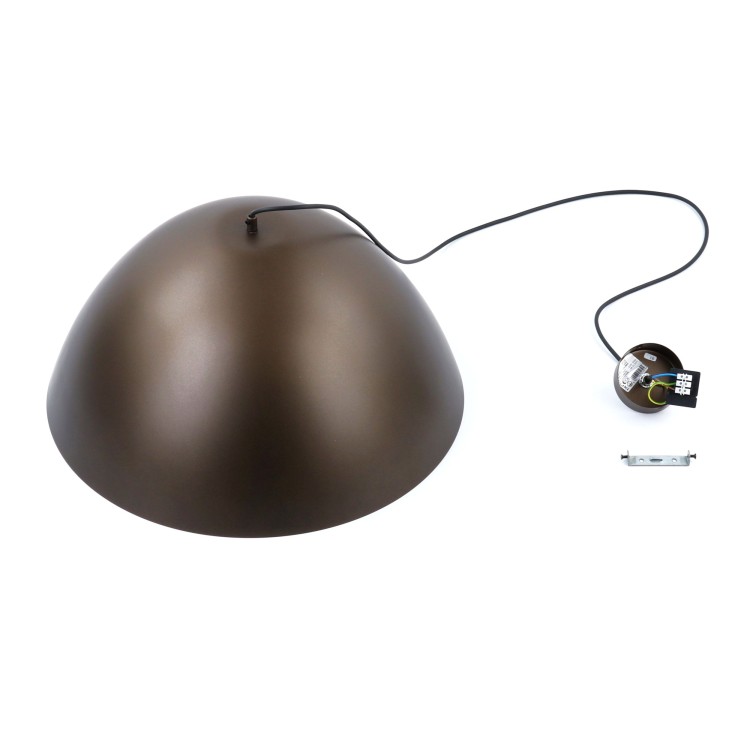 FARO BROWN Lampa wisząca 1 500 4509 TK Lighting Brązowy Brązowy