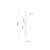 NAVI BLACK LONG Kinkiet LED 4510 TK Lighting Czarny