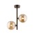 ESTERA BROWN Lampa sufitowa 2 4528 TK Lighting Brązowy Bursztynowy