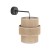 CALISTO JUTA Kinkiet 1 5400 TK Lighting Czarny Juta