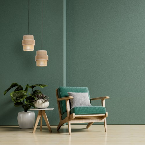 CALISTO JUTA Lampa wisząca 1 200 5401 TK Lighting Czarny Juta