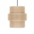 CALISTO JUTA Lampa wisząca 1 200 5401 TK Lighting Czarny Juta