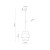 CALISTO JUTA Lampa wisząca 1 200 5401 TK Lighting Czarny Juta