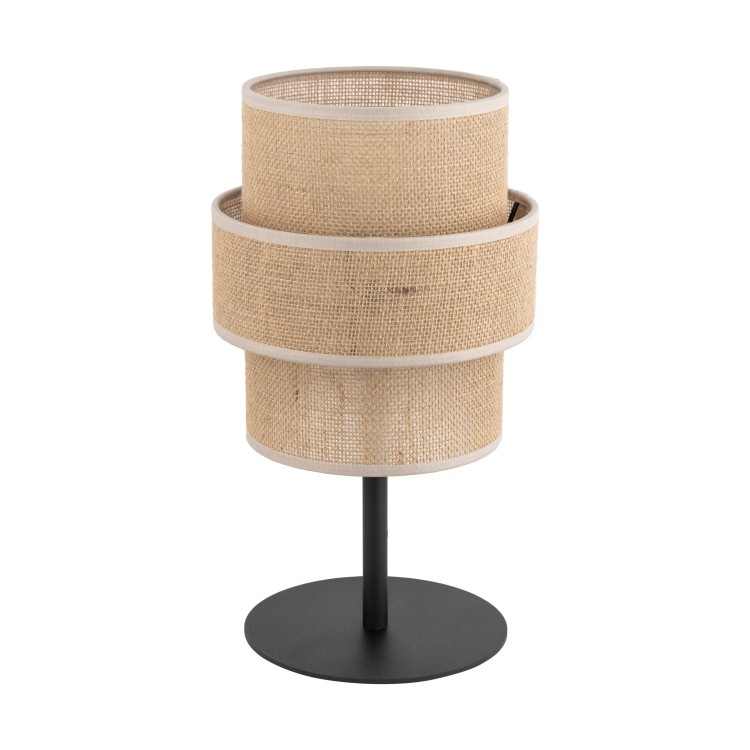CALISTO JUTA Lampka nocna 1 5404 TK Lighting Czarny Juta