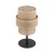 CALISTO JUTA Lampka nocna 1 5404 TK Lighting Czarny Juta