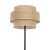 CALISTO JUTA Lampa podłogowa 1 5405 TK Lighting Czarny Juta