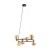 ANABELLE BROWN Lampa wisząca 6 6571 TK Lighting Brązowy Bursztynowy