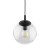 ESME TRANSPARENT Lampa wisząca 1 300 3267 TK Lighting Czarny Transparentny