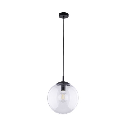 ESME TRANSPARENT Lampa wisząca 1 350 3268 TK Lighting Czarny Transparentny