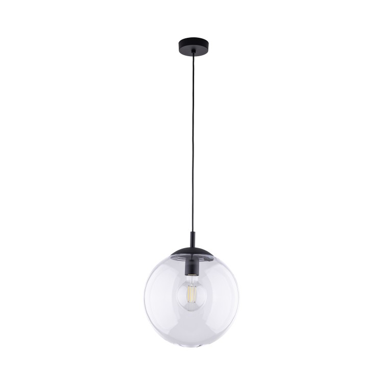 ESME TRANSPARENT Lampa wisząca 1 350 3268 TK Lighting Czarny Transparentny