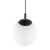 ESME WHITE Lampa wisząca 1 250 5669 TK Lighting Czarny Biały