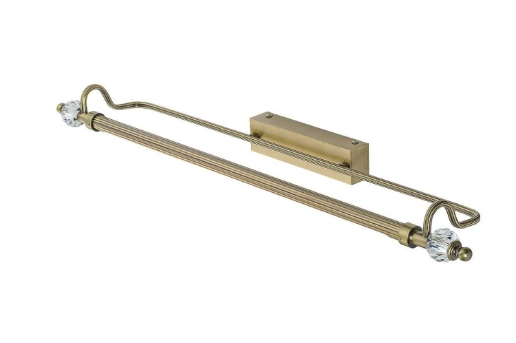 Lampa ścienna REMBRANT LED L 8167 NOWODVORSKI Lighting 13W 3000K oświetleniowa klasyczna antyczny mosiądz elegancki kinkiet stal mosiądzowana Inspiracje Premium