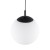 ESME WHITE Lampa wisząca 1 300 5670 TK Lighting Czarny Biały