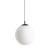 ESME WHITE Lampa wisząca 1 300 5670 TK Lighting Czarny Biały