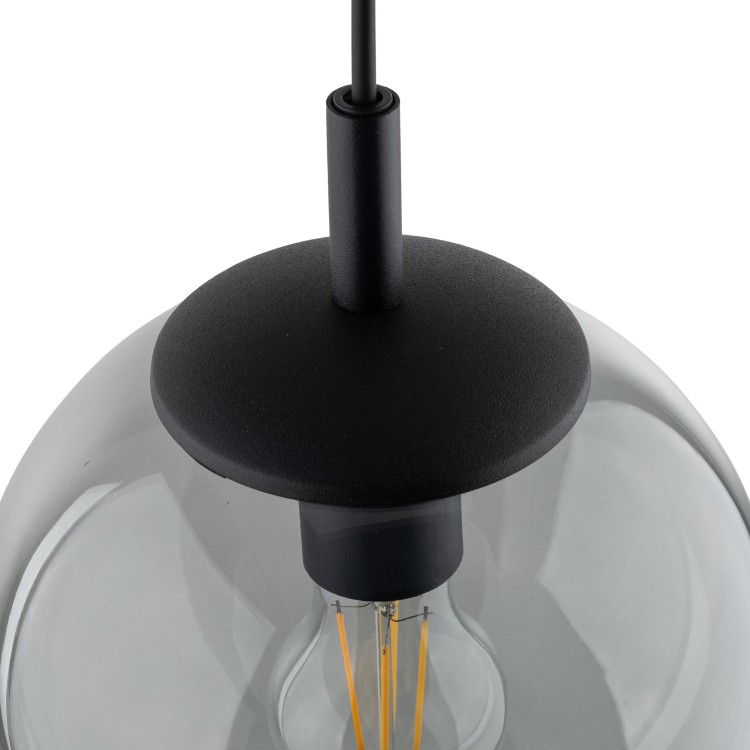 ESME GRAPHITE Lampa wisząca 1 250 5378 TK Lighting Czarny Grafitowy