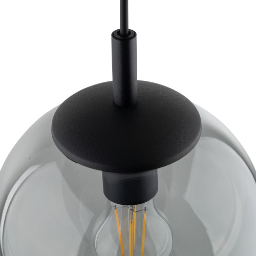 ESME GRAPHITE Lampa wisząca 1 300 5379 TK Lighting Czarny Grafitowy