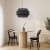 CALISTO BLACK Lampa wisząca 1  500 4999 TK Lighting Czarny Czarny
